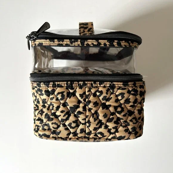 Lug Whoosh Clearview Cosmetic Case Spotted Leopard - Picture 10 of 12